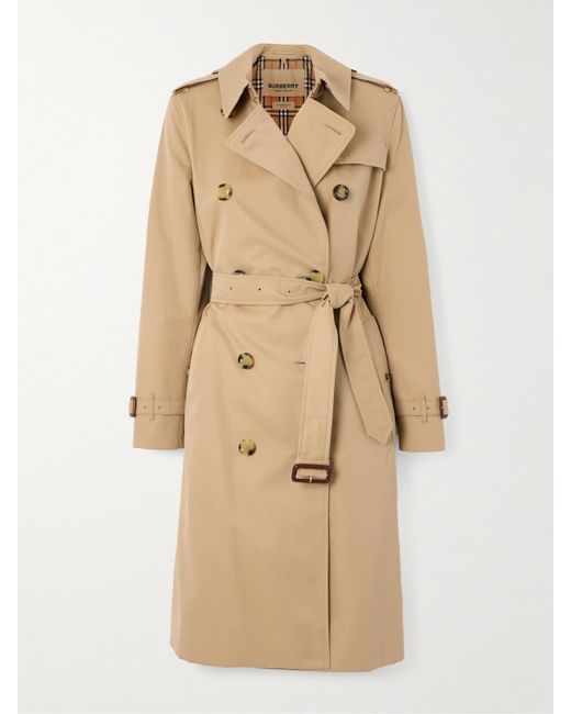 Burberry Natural The Long Kensington Heritage Trench Coat