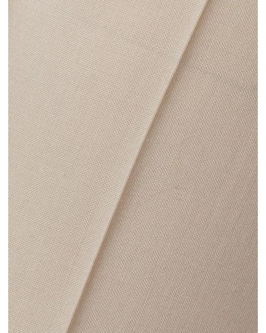 Max Mara Natural Wool, Mohair And Silk-Blend Straight-Leg Pants
