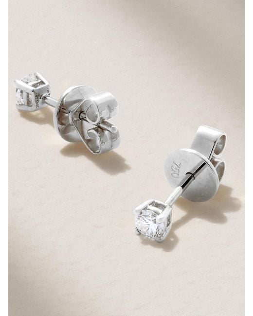 Anita Ko Natural 18-Karat Diamond Earrings