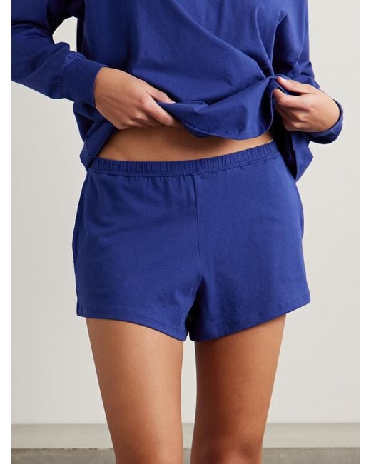 Skin Blue Catalina Pyjama Aus Bio-Pima-Baumwoll-Jersey