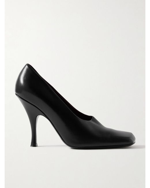 Khaite Black Eva Pumps Aus Leder