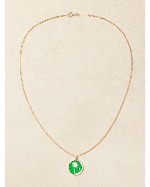 Pascale Monvoisin Green Kette Aus 9 Karat Mit Tsavoriten