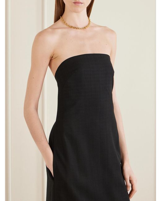 Kallmeyer Black Lizzy Woven Midi Dress
