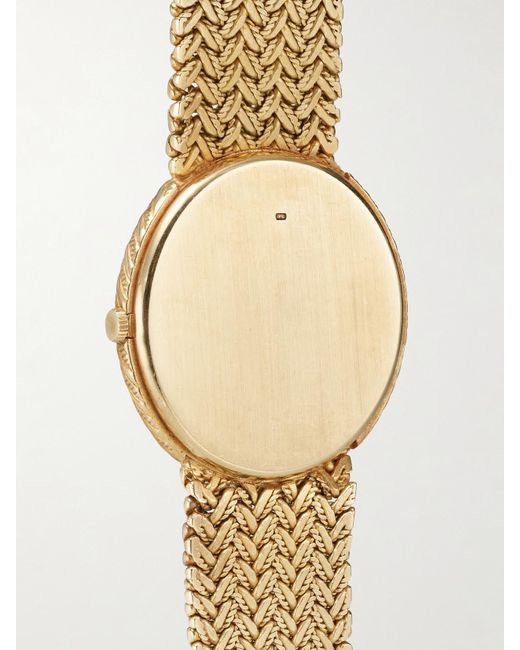 Stephanie Windsor Metallic Audemars Piguet Pre-Owned 1980S Automatic 34Mm 18-Karat Diamond Watch, Ref. No. 11759