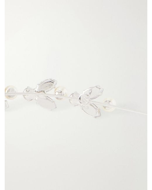 Jennifer Behr White Kamila Headband