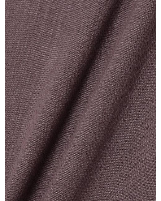 Cortana Purple Umbra Barrel-Hose Aus Einer Mischung Aus Wolle, Biobaumwolle Und Hanf Mit Stretch-Anteil