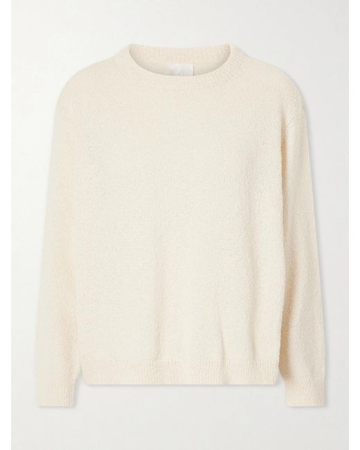Suzie Kondi Natural Kismet Knitted Cotton Sweater