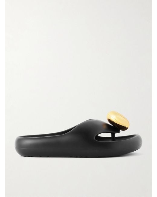 Loewe Black X Paula's Ibiza Foam Bubble Slides