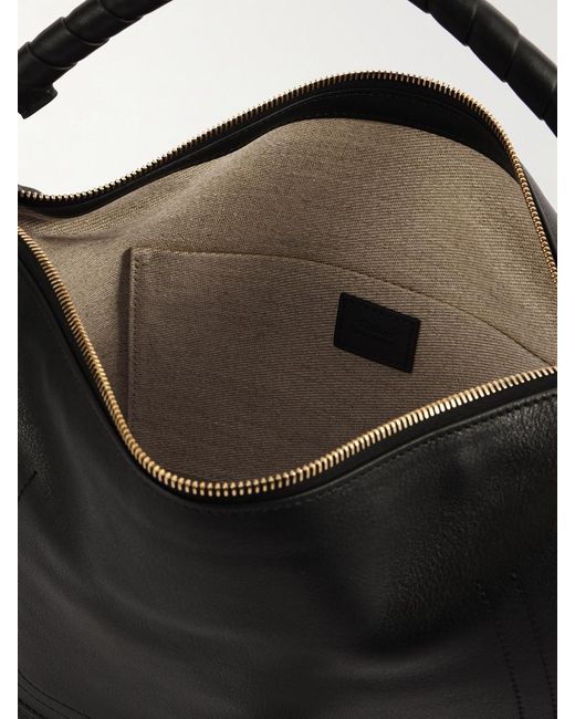 Chloé Black Marcie Leather Tote
