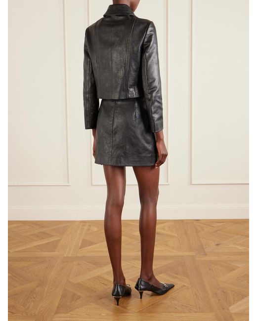 Gucci Black Leather Jacket