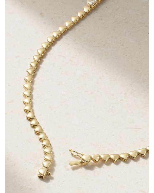 Anita Ko Natural 18-Karat, Diamond And Emerald Necklace