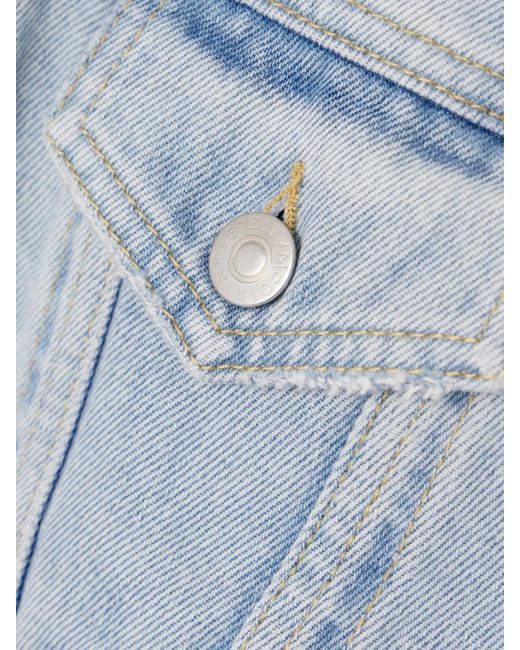 Stella McCartney Blue Jeansjacke Aus Bio-Denim