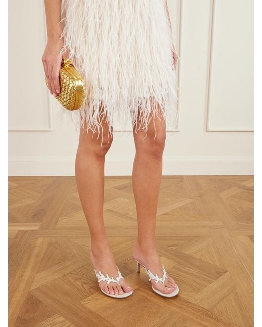 Gianvito Rossi Natural 70 Leather Sandals