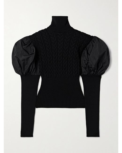 Max Mara Black Pullover Aus Einer Wollmischung