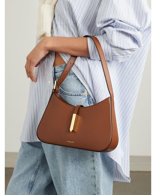 Sac Porté Épaule En Cuir Tokyo DeMellier London en coloris Brown