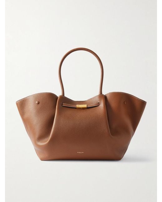 DeMellier London Brown New York Tote Aus Strukturiertem Leder