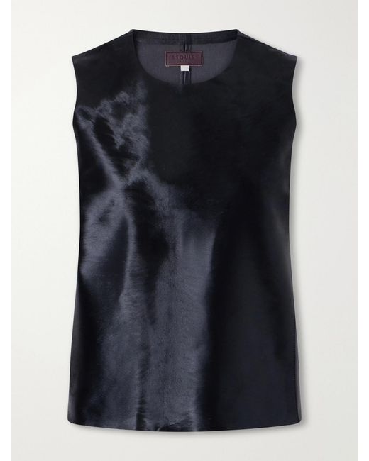 Stouls Black Goya Fantasy Calf Hair Tank