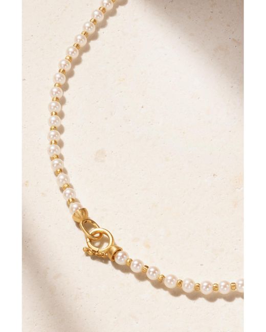 Irene Neuwirth Natural Love 18-Karat, Pearl And Opal Necklace