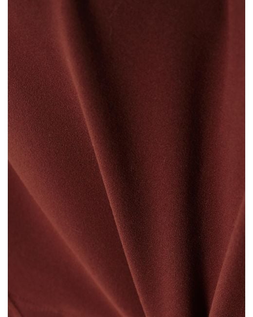 lululemon athletica Red Align Verkürztes Tanktop Aus Nulu-Material