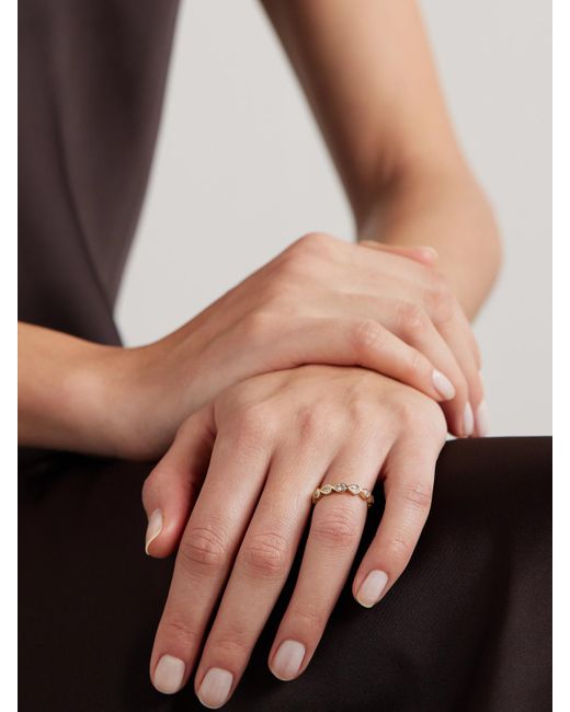 Anita Ko Metallic 18-Karat Diamond Ring