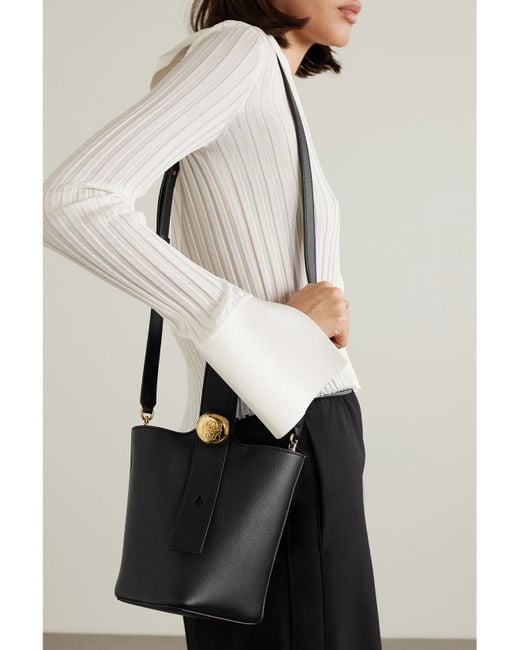 Loewe Black Pebble Mini Leather Tote