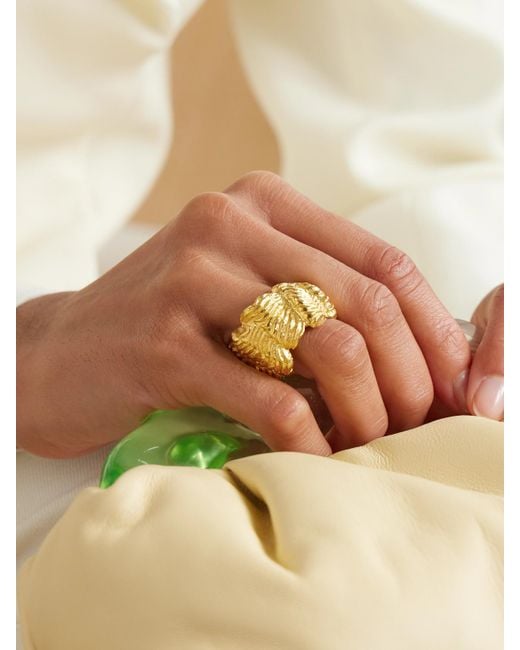 Completedworks Metallic Plated Ring