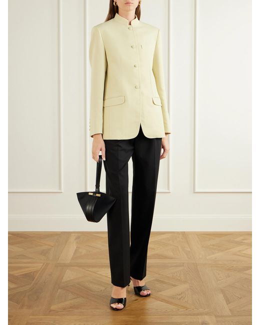 LIBEROWE Natural Alef Wool-Blend Gabardine Jacket