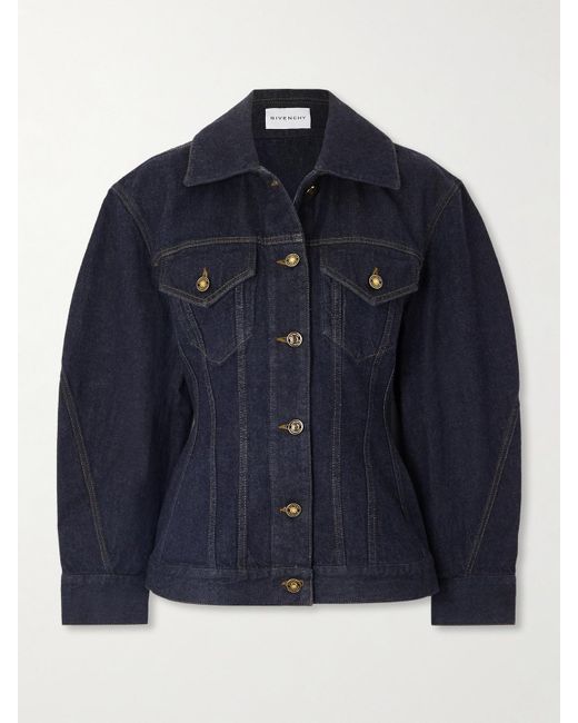 Veste En Jean Givenchy en coloris Blue