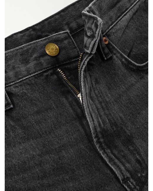 B Sides Gray Leroy Mid-Rise Wide-Leg Jeans