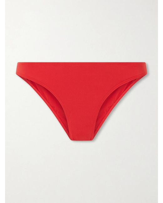 Nili Lotan Red Bikini Briefs