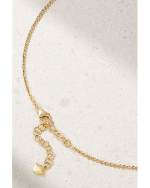 AMRAPALI LONDON Natural Kette Aus 18 Karat Mit Rhodiumauflage, Diamanten Und Saphir