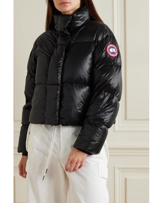 Canada Goose Cypress Quilted Shell Down Jacket in Black Lyst UK