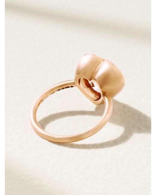 Irene Neuwirth Natural Love 18-Karat Rose Morganite Ring