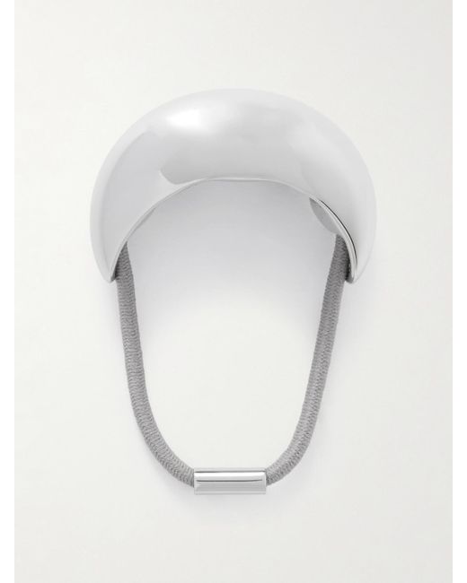 Jennifer Behr White Mona-Tone Hair Tie