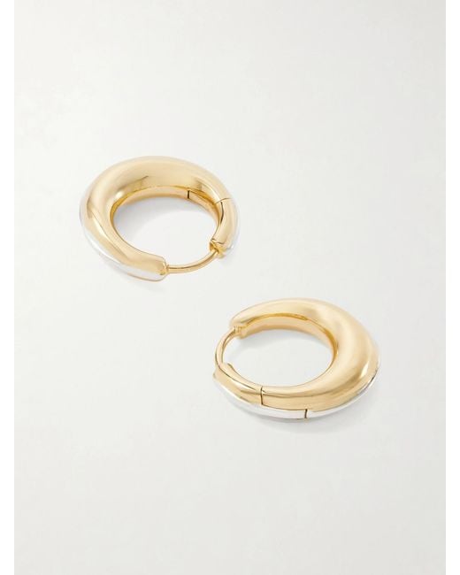 LIE STUDIO Metallic The Harper-Plated Earrings