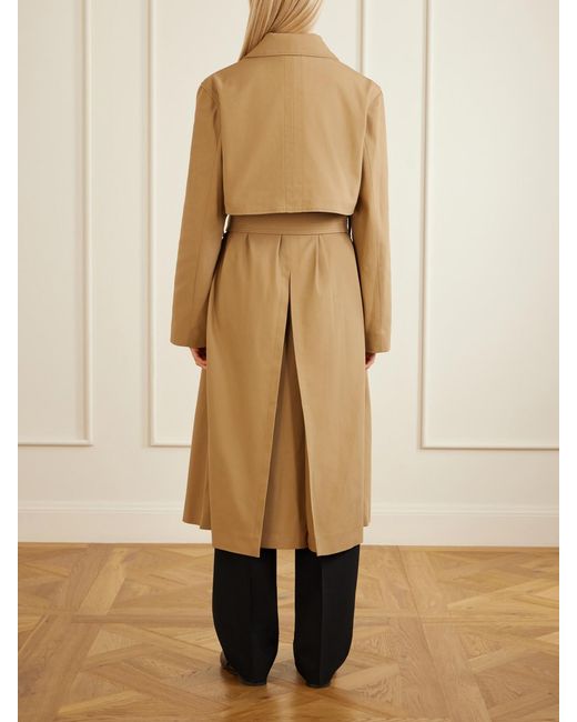 Maria McManus Natural Organic Cotton-Drill Trench Coat