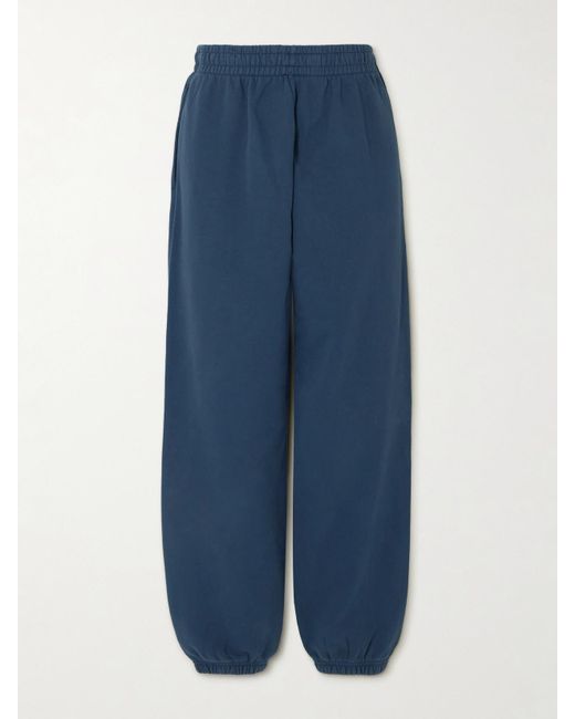 Pantalon De Survêtement En Jersey De Coton Karter Anine Bing en coloris Blue