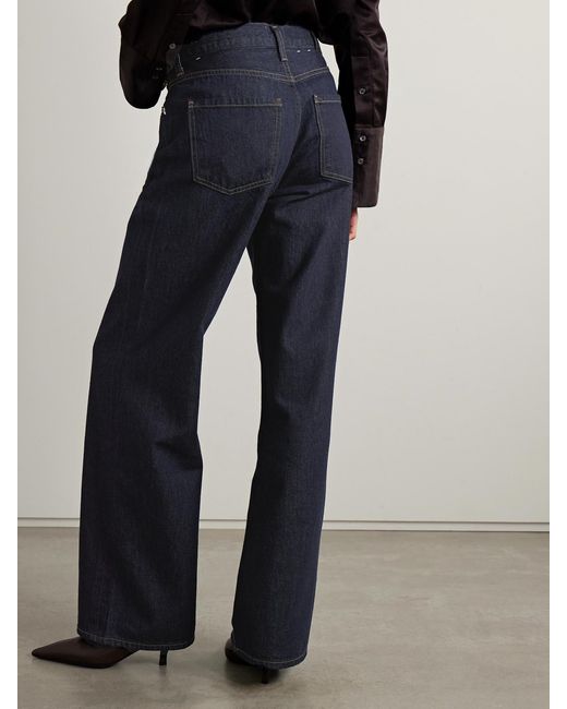 Citizens of Humanity Blue Annina High-Rise Wide-Leg Jeans