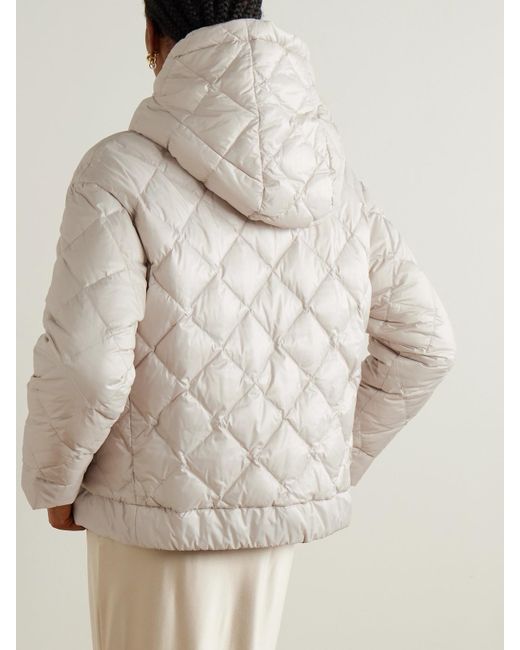 Max Mara Natural The Cube Quilted Shell Down Jacket