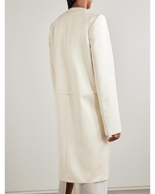 Totême Natural Silk Coat