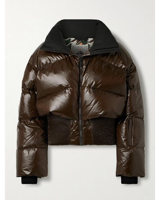 Perfect Moment Black Auretta Ski Bomber Jacket