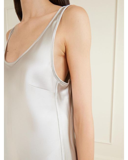 The Park White Karen Silk Tank