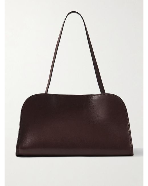 The Row Brown Peggy Leather Tote