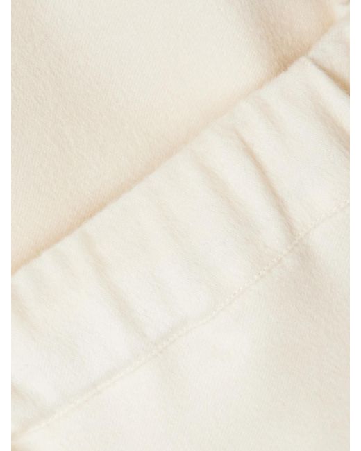 Olivia Von Halle White Vanderbilt Cashmere Pajama Set
