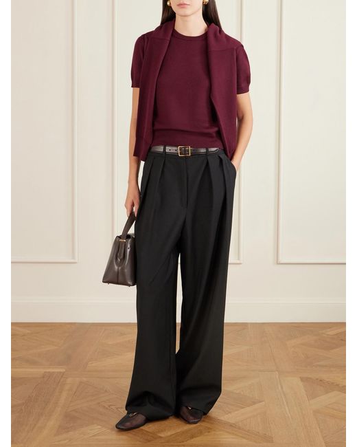 High Sport Red Janis Wool Top
