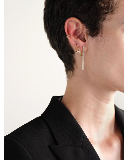 Mateo Natural 14-Karat Diamond Earrings