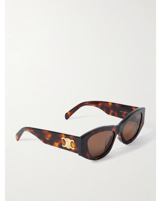 Céline Multicolor Triomphe Acetate Sunglasses