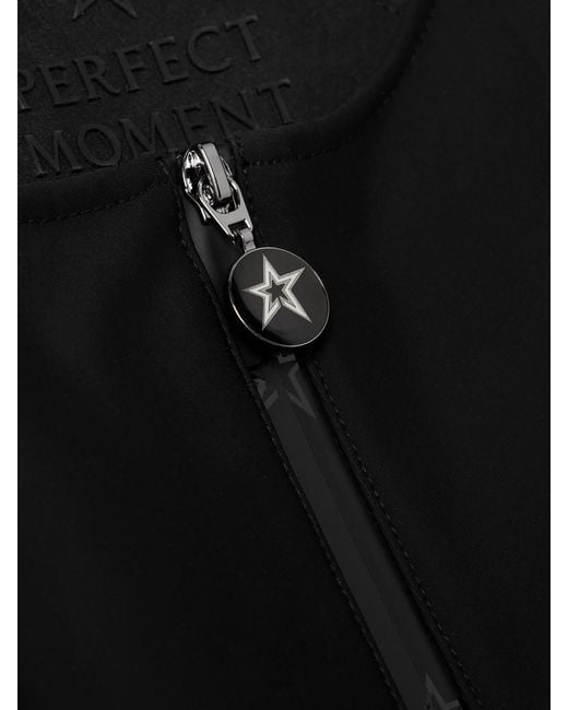 Perfect Moment Black Stretch Ski Salopettes
