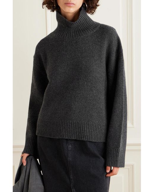 Nili Lotan Omaira Wool Turtleneck Sweater in Blue Lyst UK
