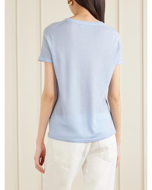 arch4 Blue Cashmere T-Shirt